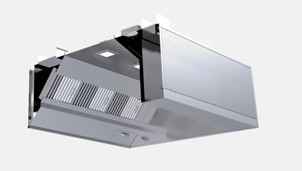 Commercial kitchen hood