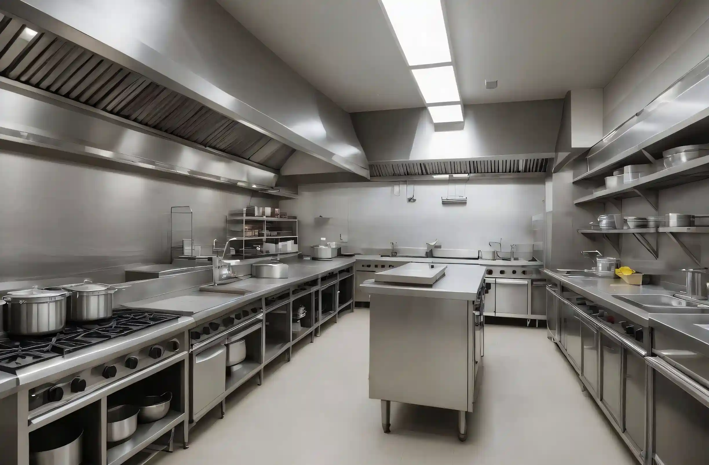 commercial kitchen benches