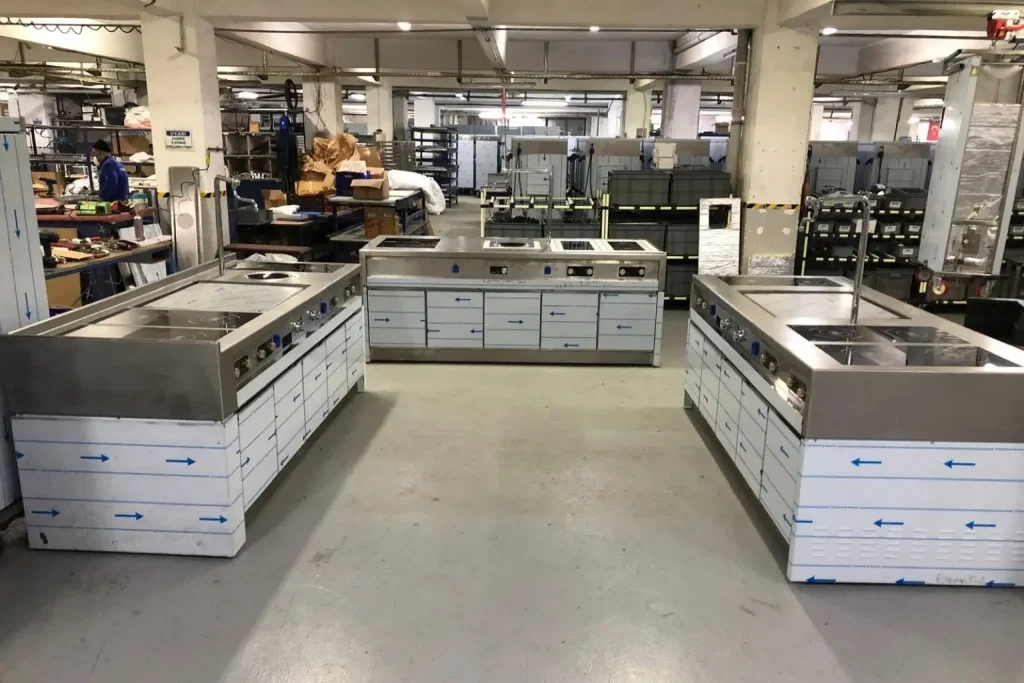 commercial kitchen factory