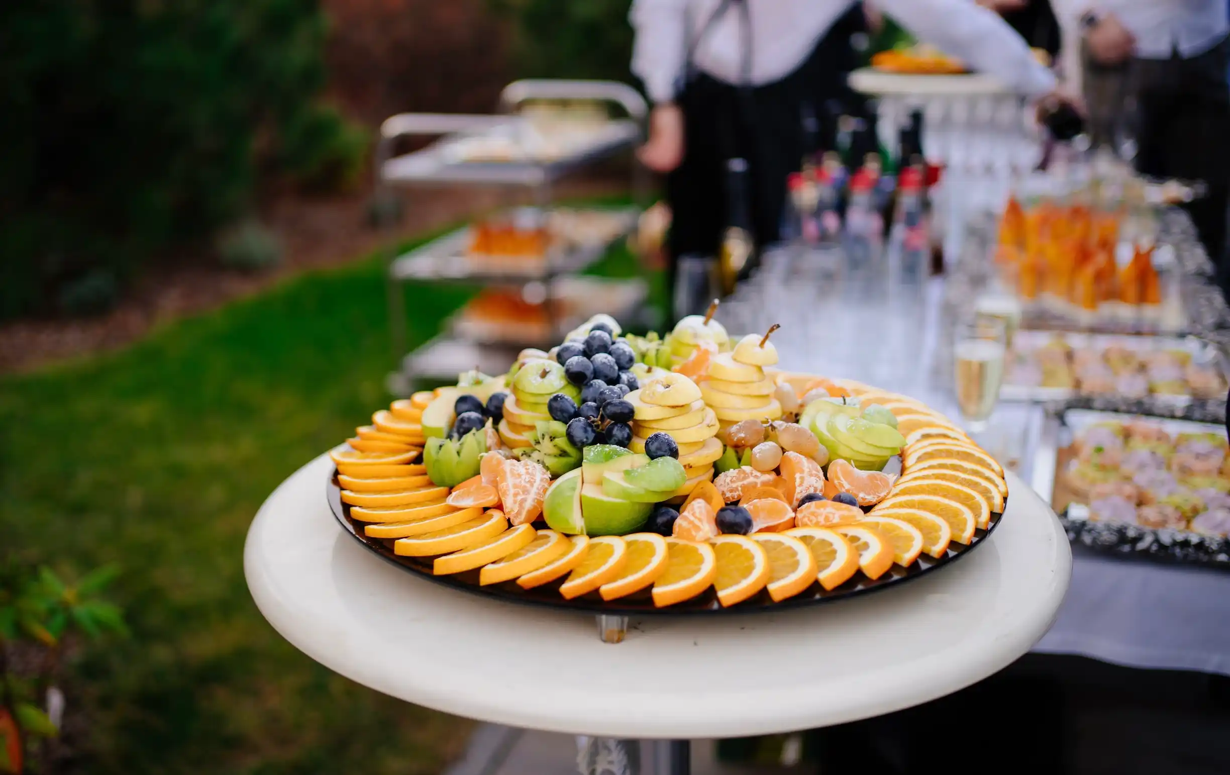 turkey open buffet counter