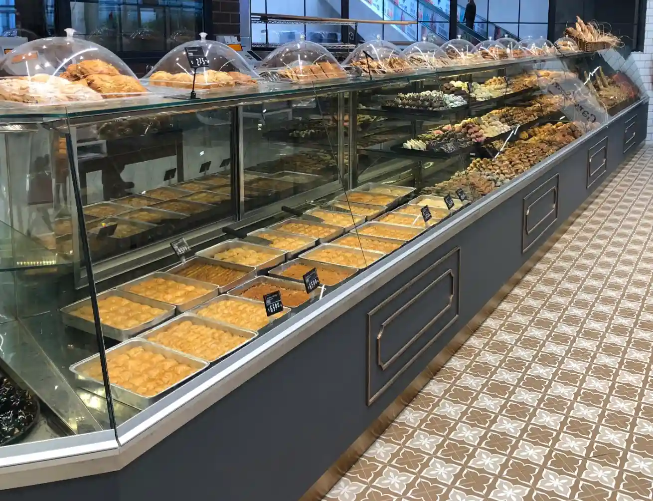 turkey open buffet counter