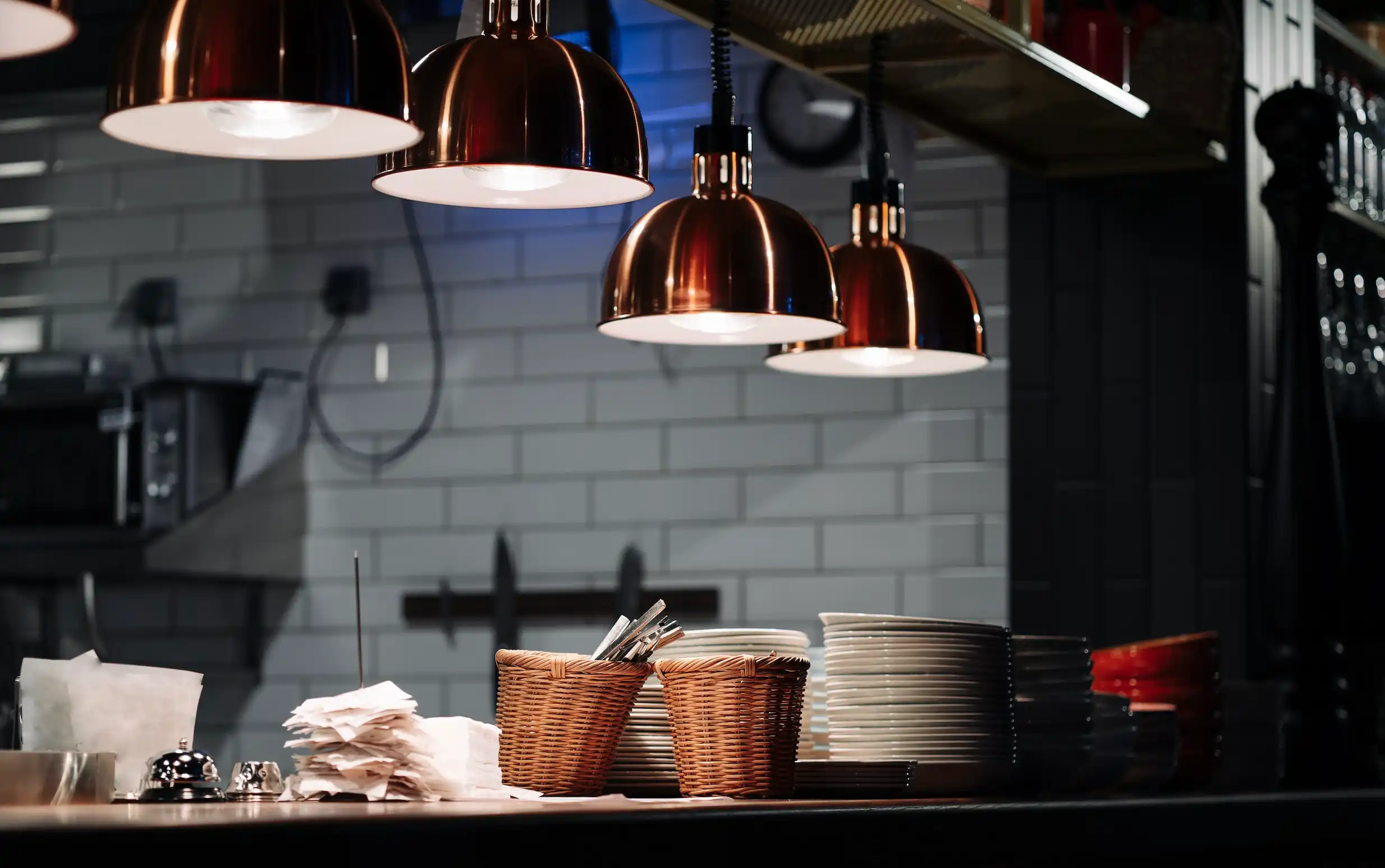 turkey open buffet counter