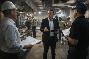 Global turnkey kitchen partner project meeting