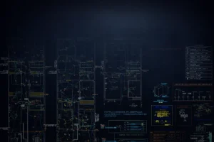 Electrical load planning schematic for a modern hotel commercial kitchen showing power distribution and system complexity